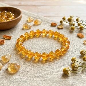 🆕New Citrine 8mm Healing Gemstone Bracelet